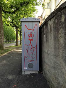 Graffiti, St. Galler-Ring, Basel