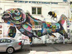 Berlin, Friedrichshain, Graffiti
