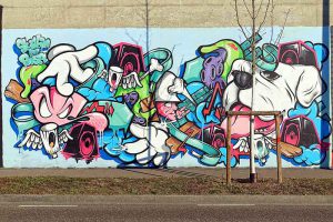 Graffiti, Basel, Neudorfstrasse